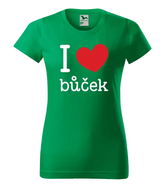 Dámské tričko I love bůček