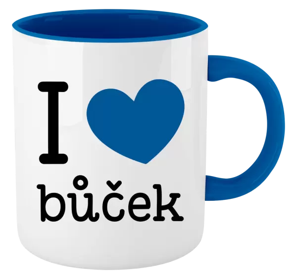 Hrnek I love bůček