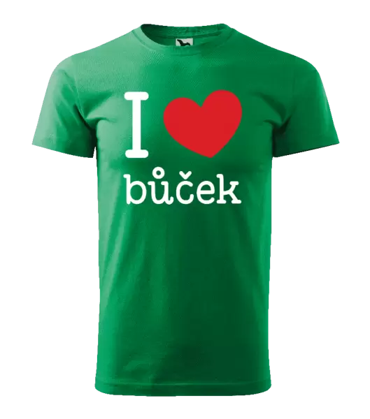 Pánské tričko I love bůček