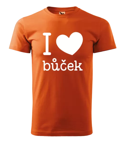 Pánské tričko I love bůček