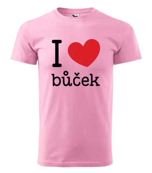 Pánské tričko I love bůček