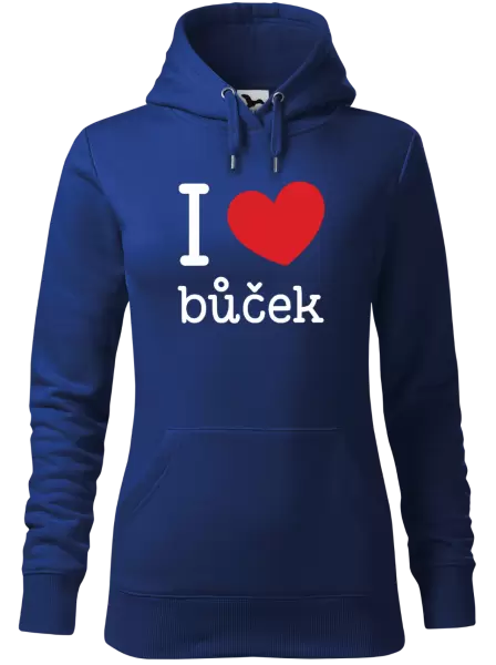 Dámská mikina I love bůček