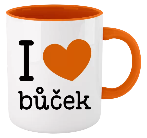 Hrnek I love bůček