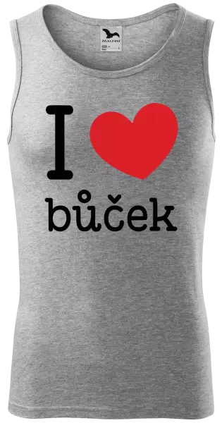 Pánské tílko I love bůček