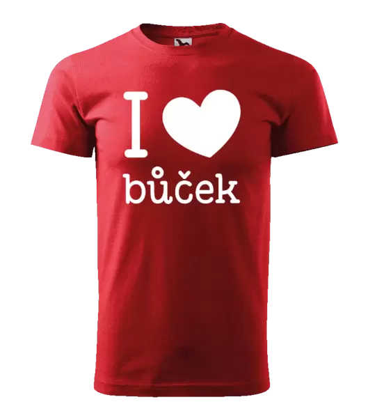Pánské tričko I love bůček