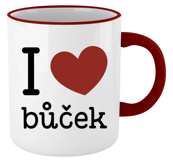 Hrnek I love bůček
