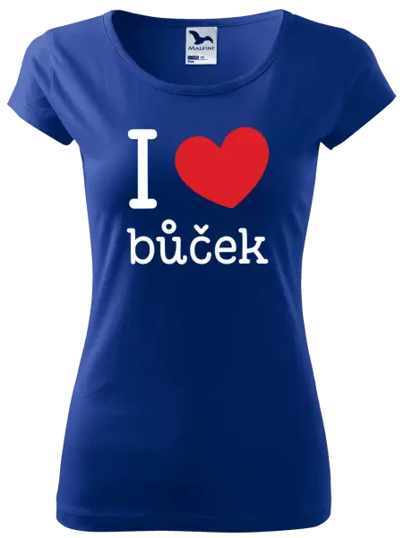 Dámské tričko I love bůček