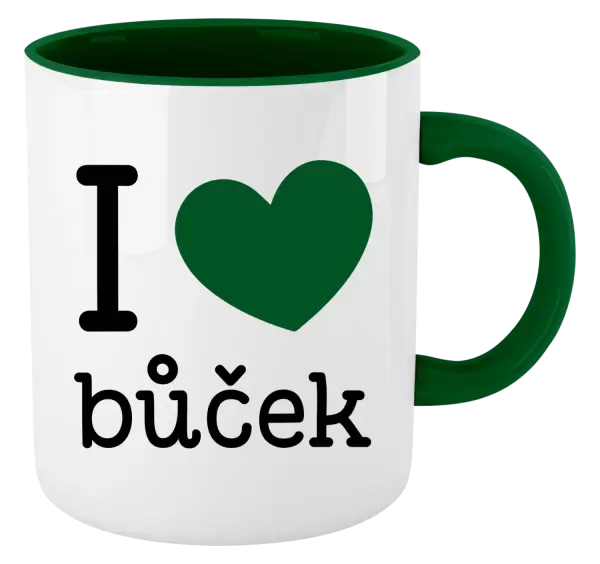 Hrnek I love bůček