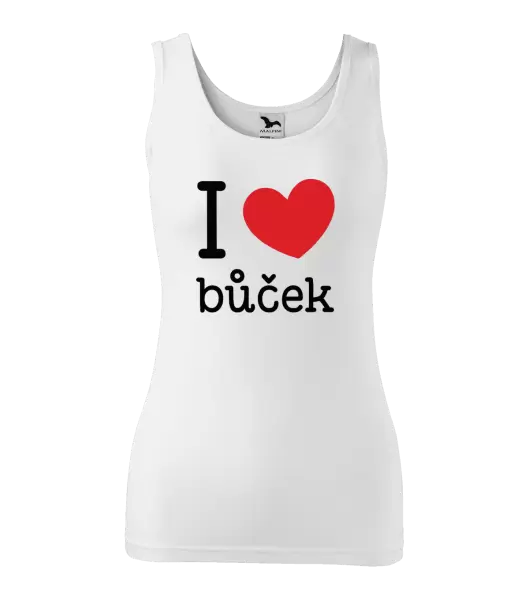Dámské tílko I love bůček