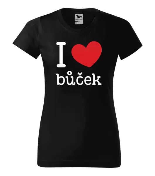 Dámské tričko I love bůček