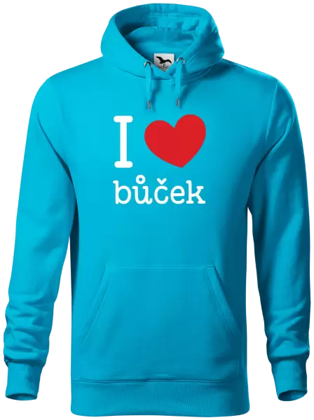 Pánská mikina I love bůček