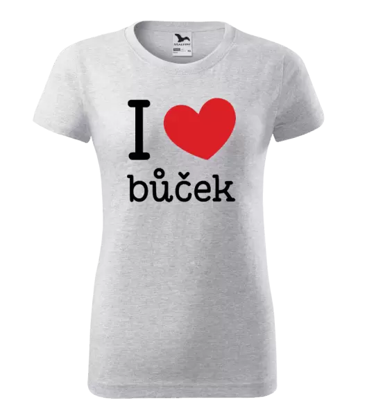 Dámské tričko I love bůček