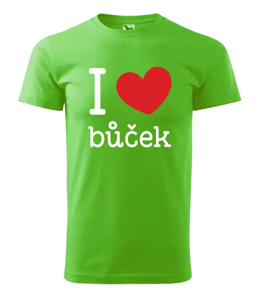 Pánské tričko I love bůček