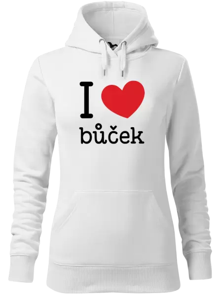 Dámská mikina I love bůček