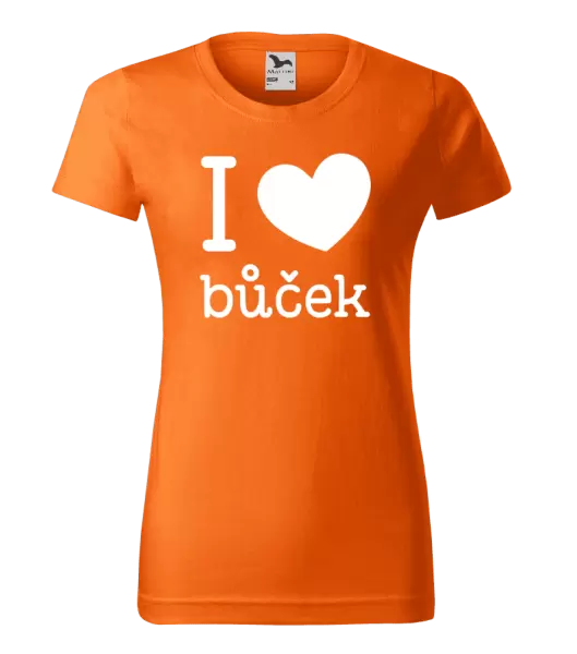 Dámské tričko I love bůček
