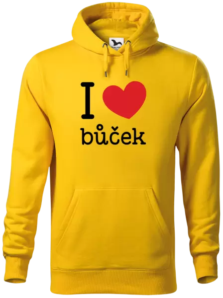 Pánská mikina I love bůček
