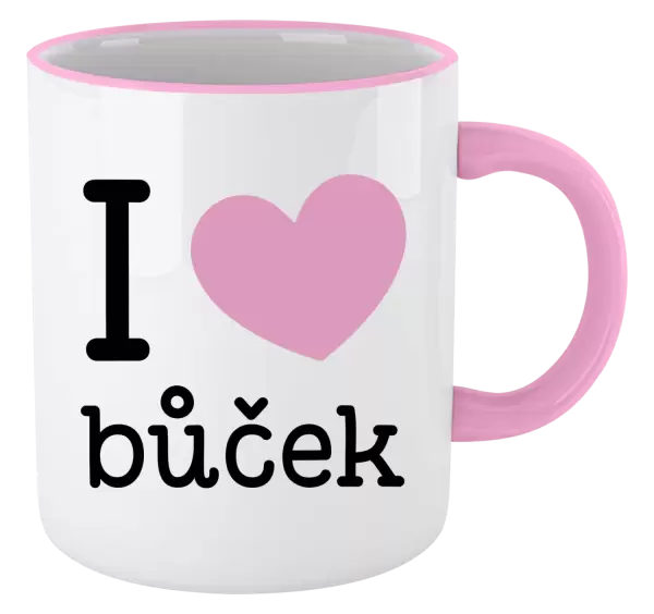 Hrnek I love bůček
