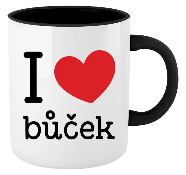 Hrnek I love bůček