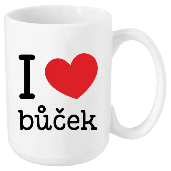 Hrnek I love bůček