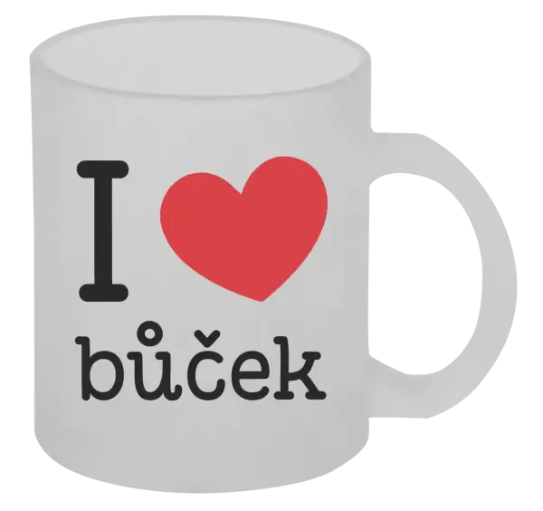 Hrnek I love bůček