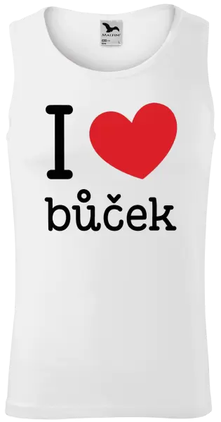 Pánské tílko I love bůček