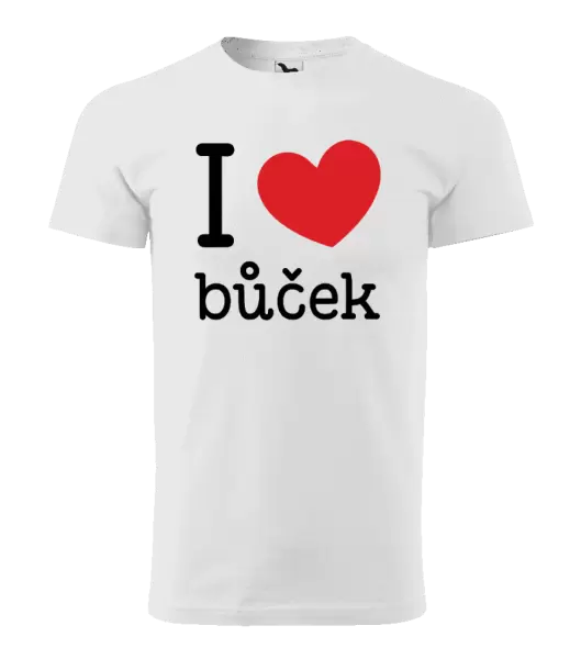 Pánské tričko I love bůček