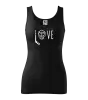 Dámské tílko LOVE s hokejkou a helmou