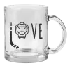 Hrnek LOVE s hokejkou a helmou