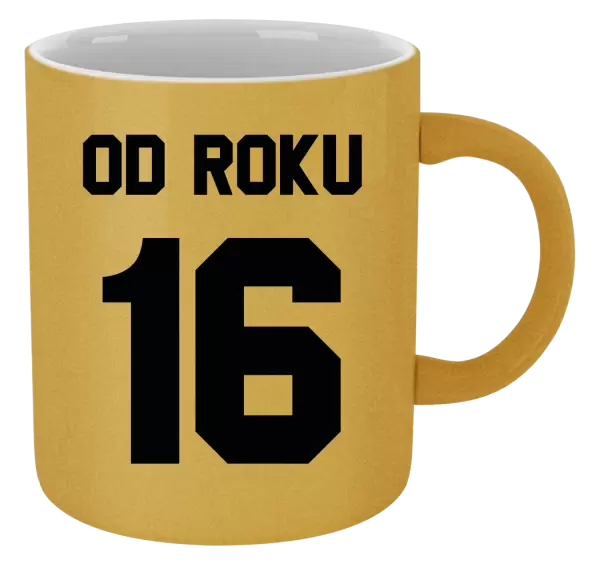 Metalický hrnek Od roku