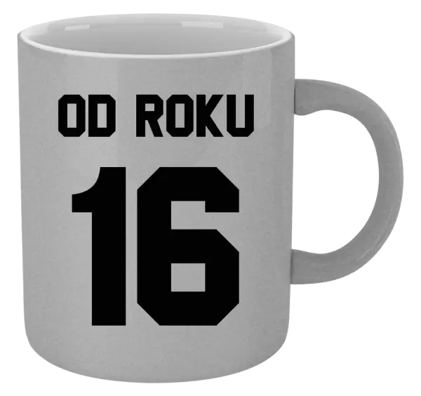 Metalický hrnek Od roku