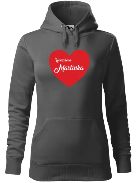 Dámská mikina Jeho se jménem