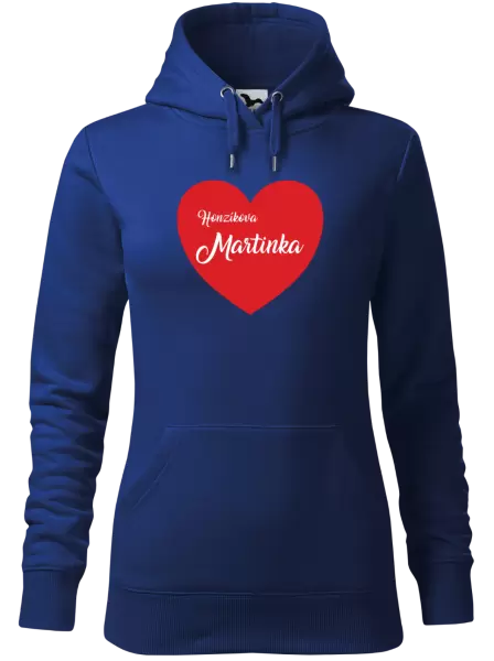 Dámská mikina Jeho se jménem