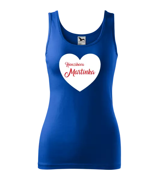 Dámské tílko Jeho se jménem