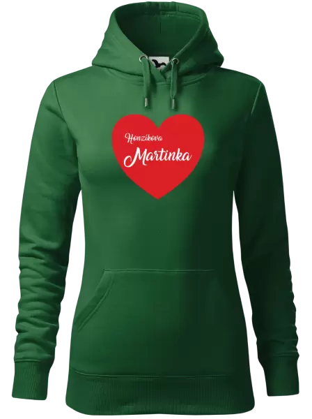 Dámská mikina Jeho se jménem