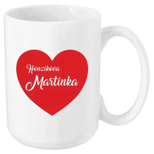 Hrnek Jeho se jménem