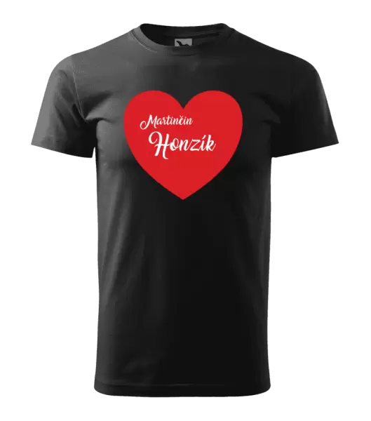 Pánské tričko Její se jménem