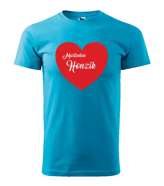 Pánské tričko Její se jménem