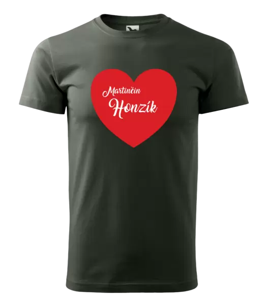 Pánské tričko Její se jménem