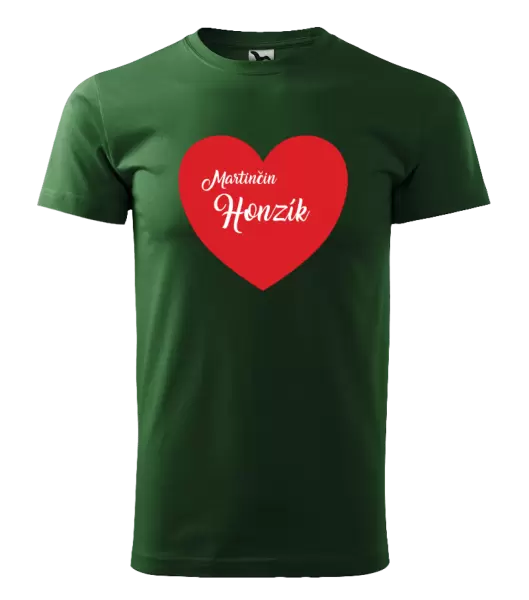 Pánské tričko Její se jménem