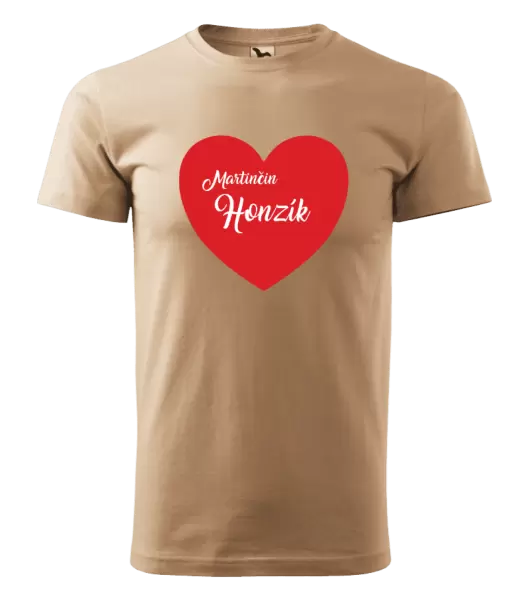 Pánské tričko Její se jménem