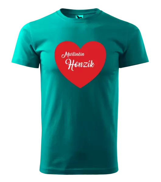 Pánské tričko Její se jménem