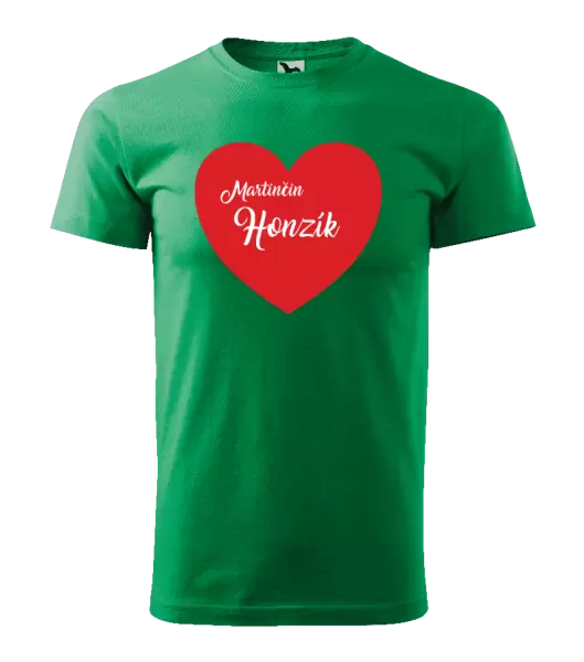 Pánské tričko Její se jménem