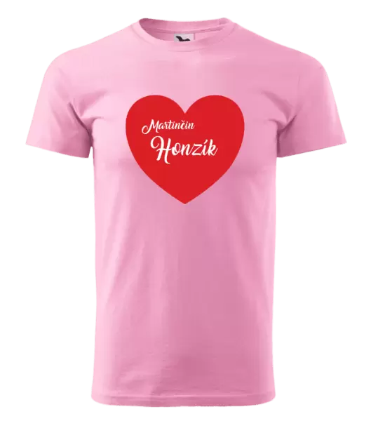 Pánské tričko Její se jménem