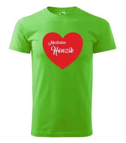 Pánské tričko Její se jménem