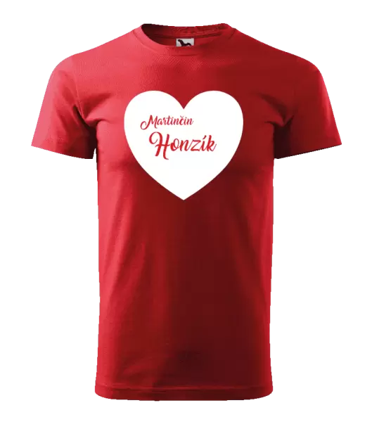 Pánské tričko Její se jménem