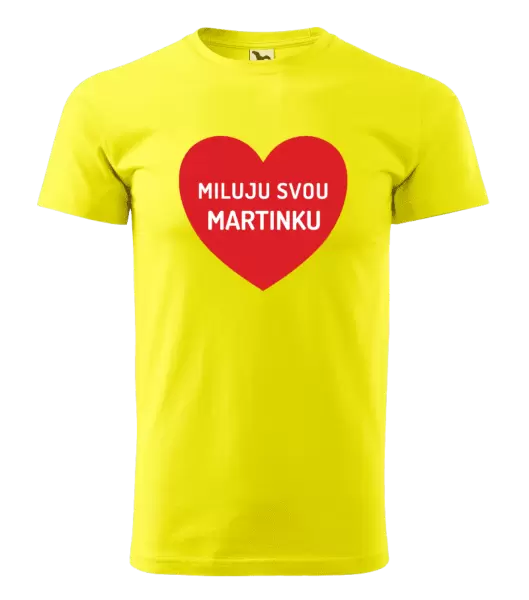 Pánské tričko Miluju svou