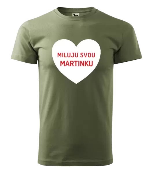 Pánské tričko Miluju svou