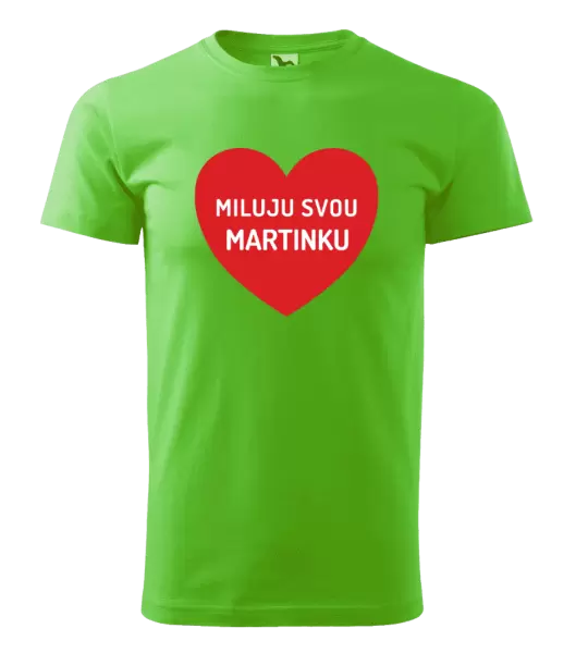 Pánské tričko Miluju svou