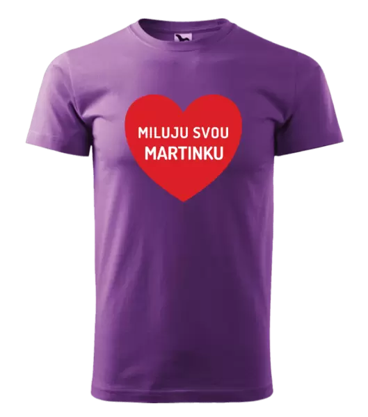 Pánské tričko Miluju svou