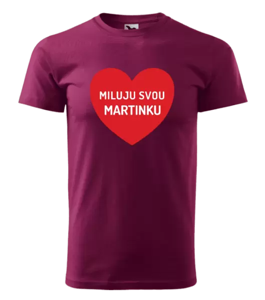 Pánské tričko Miluju svou
